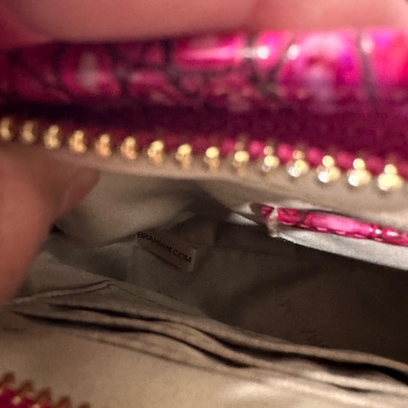 Brahmin Crossbody bright Fuchsia color - Picture 7 of 8